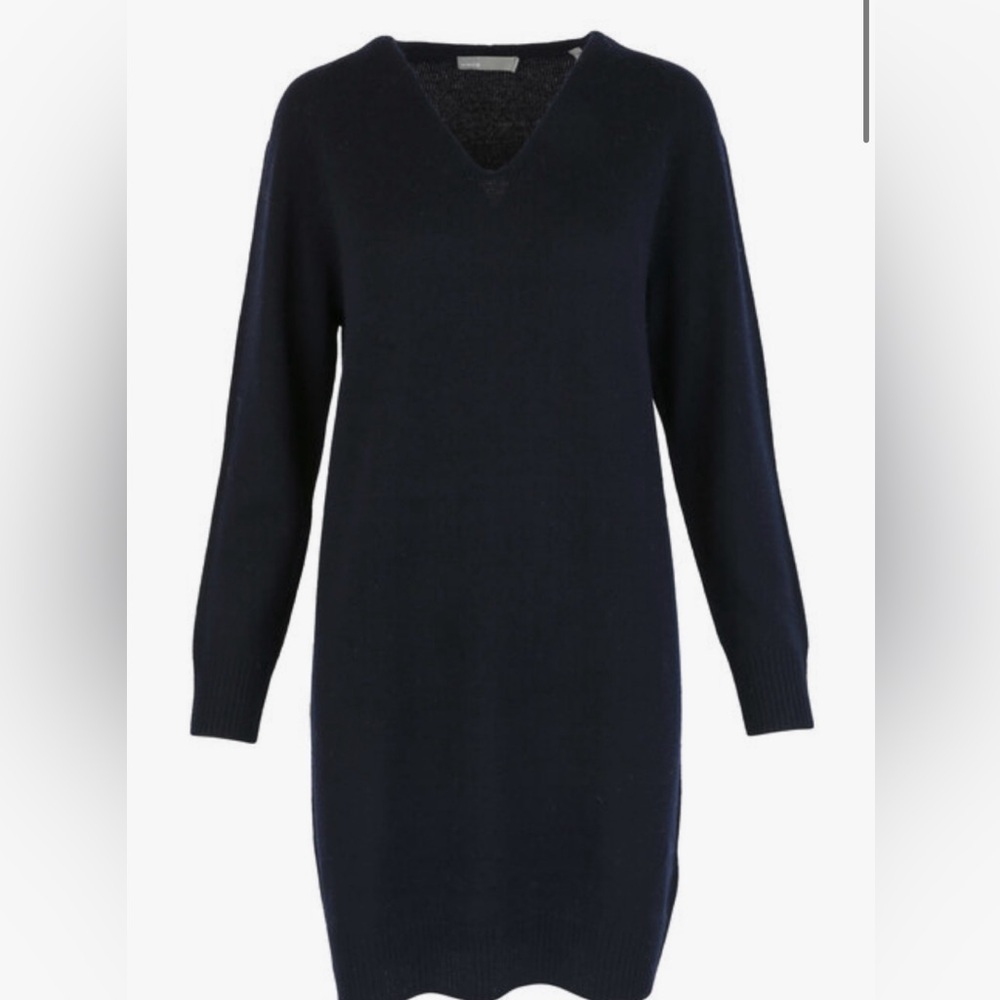 Vince Navy Mini Dress